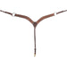 Martin Saddlery 2" Weave Stamped Leather Breast Collar - CR1WD - Brown - Horse - 1