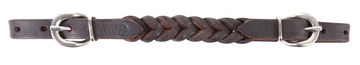 Martin Saddlery Latigo Curb Strap with Blood Knots - CR1PP - Latigo - 1