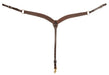 Martin Saddlery Roughout Breast Collar - CR1PS - Chocolate - 1.75" - 2