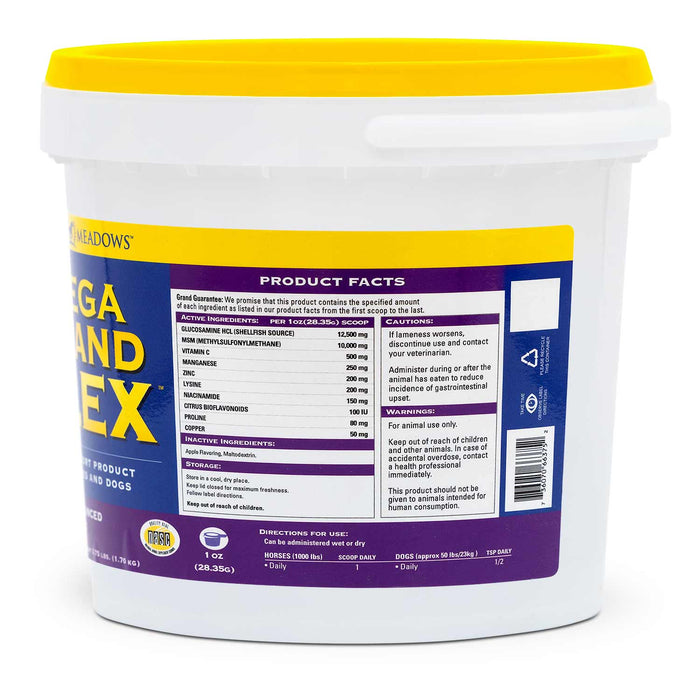 Mega Grand Flex Joint Supplement for Horses - 2CDP - 3.75 lb - 3