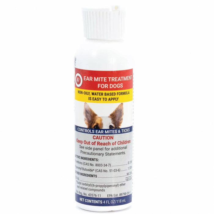 Miracle Care R - 7 Ear Mite Treatment for Dogs & Cats, 4 fl oz - 006MC-424224 - 4 oz - 1