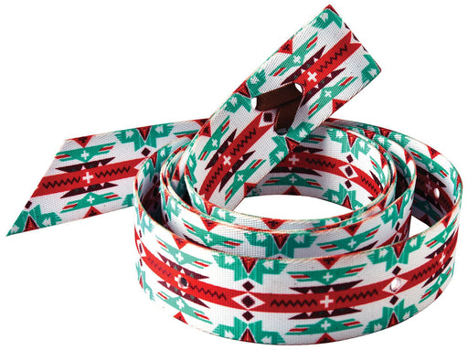 Mustang Western Pattern Print Nylon Tie Strap for Saddles, 6' - 121ABD - Southwestern - 1 ct - 3