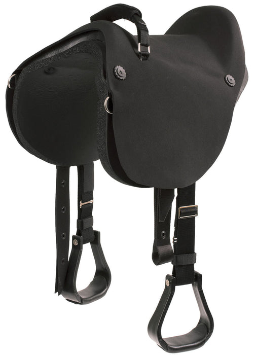 Mustang Western Soft Ride Bareback Saddle - 121DT - 16 in - 2