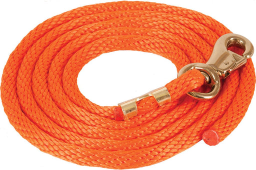 Mustang Solid Poly Lead Rope, Bull Snap - 121MZ - Purple - 3