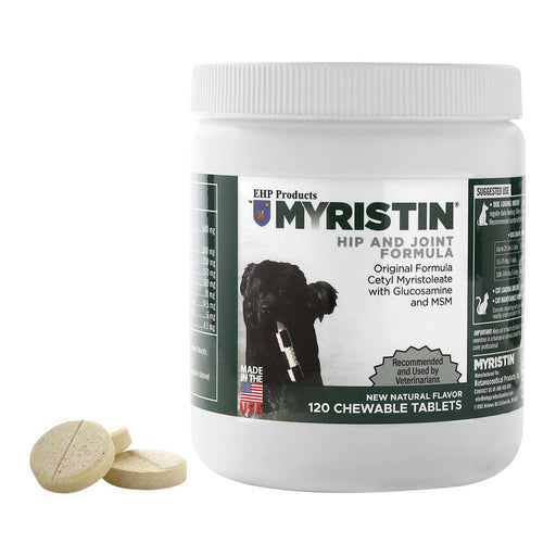Myristin Special Hip and Joint Formula for Dogs & Cats - 015KB-120CHEW - 120 Chewable Tablets - 2