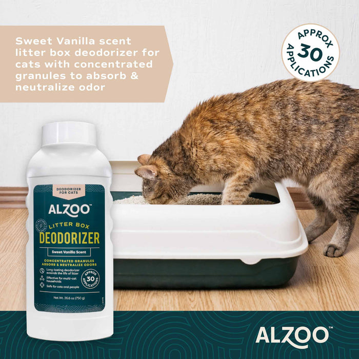 Natural Mineral - Based Concentrated Cat Litter Scented Deodorizer for Odor Control, 26.6 oz - 7VXA - Sweet Vanilla - 3
