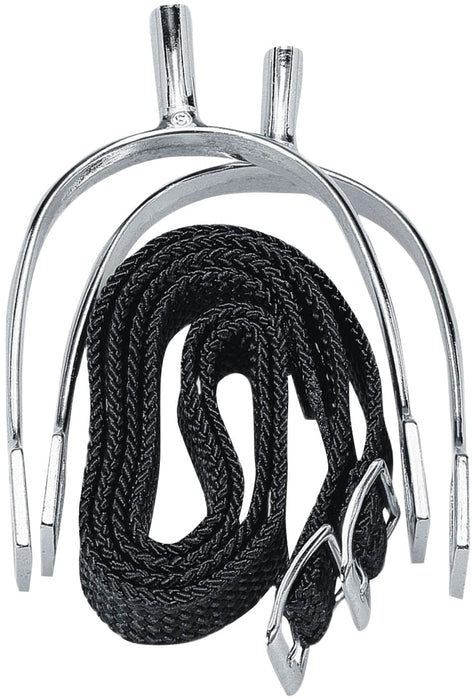 Never Rust Spurs with Straps, Pair - 0VKAQ - 2