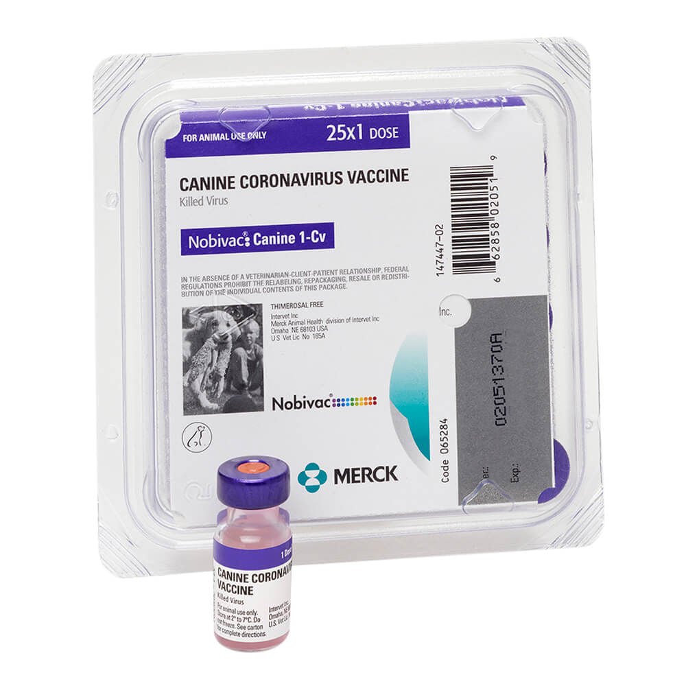 Nobivac Canine 1-Cv Injectable Dog Vaccine, 25 x 1 Dose — Pet Supplies ...