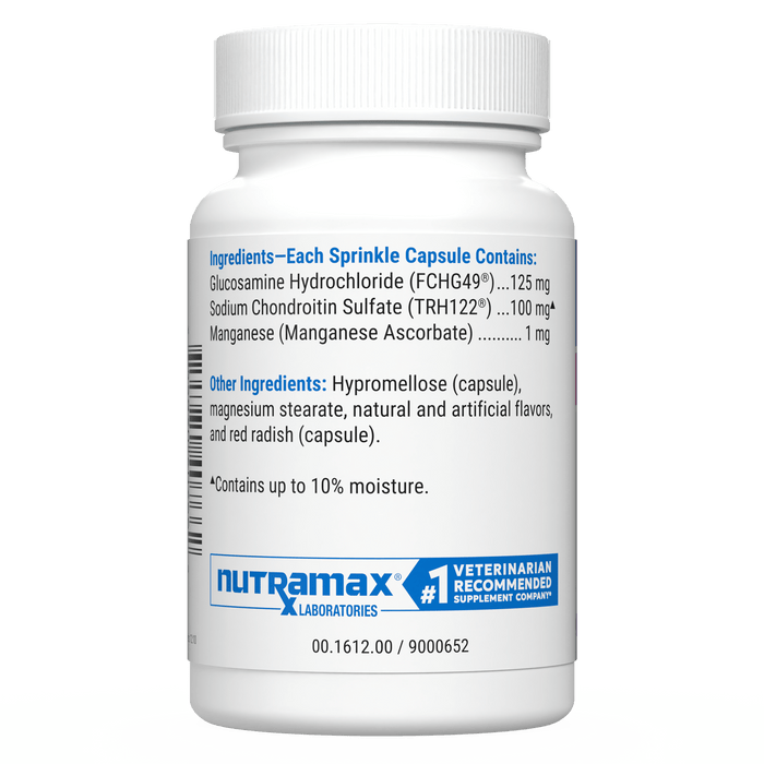 Nutramax Cosequin Joint Health with With Glucosamine and Chondroitin Supplement for Cats - 015NM-3000410 - 60 Capsules - 1 ct - 11