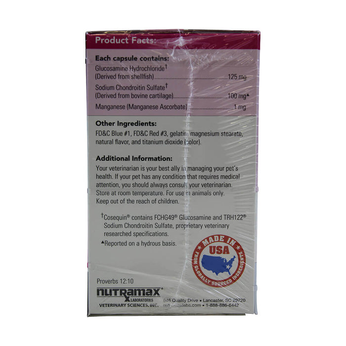 Nutramax Cosequin Maximum Strength Joint Supplement for Cats - 015NM-FEL55 - Hydrolized Chicken - 55 ct - 1 ct - 13