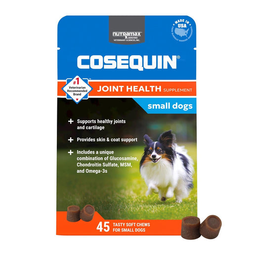 Nutramax Cosequin Minis - Maximum Strength with MSM Plus Omega - 3's - 015NM-CQOMSC45-MSMM - 45 ct - 1
