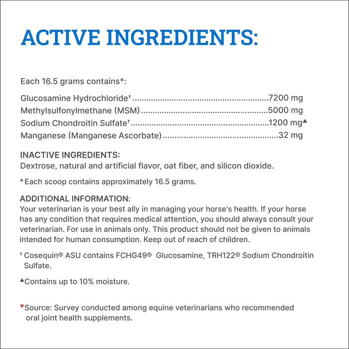 Nutramax Cosequin Optimized with MSM Joint Health Supplement for Horses - 060NM02-1400 - 6