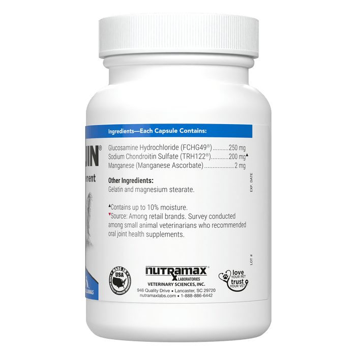 Nutramax Cosequin Regular Strength Joint Health Supplement for Cats and Small Dogs, With Glucosamine and Chondroitin - 015NM-CQN132 - 2