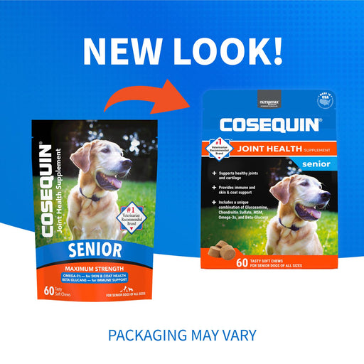 Nutramax Cosequin Senior Joint Health Supplement for Senior Dogs - 015NM-SEN60-MSMP - 60 ct - 2