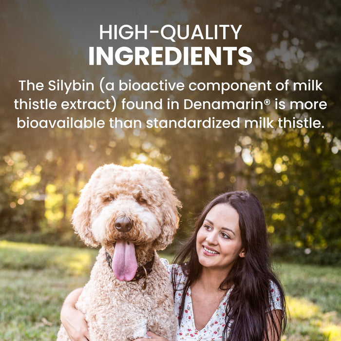 Nutramax Denamarin Liver Health Tablets for Dogs and Cats - 015NM-3000112 - 35 - 65lbs - 30 Tablets - 24