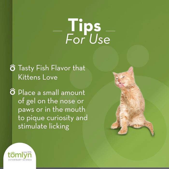 Nutri - Cal® High Calorie Nutritional Gel Fish Flavor for Kittens, 4.25 oz - T6R4 - 4.25 oz - Fish - 6