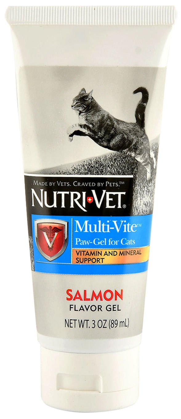 Nutri-Vet Uri-Ease Paw Gel for Cats - Salmon Flavor