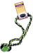Nuts for Knots Rope Tug Dog Toy with Handle & Tennis Ball, Assorted - MRDI - 14" - Assorted - 1 ct - 7
