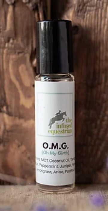 The Infused Equestrian Essential Oil Roller Blends – O.M.G. (Oh My Girth) & Hello Monday, 10 mL - EQ118 - O.M.G. (Oh My Girth) Roller Blend - 10 mL - 1 ct - 2