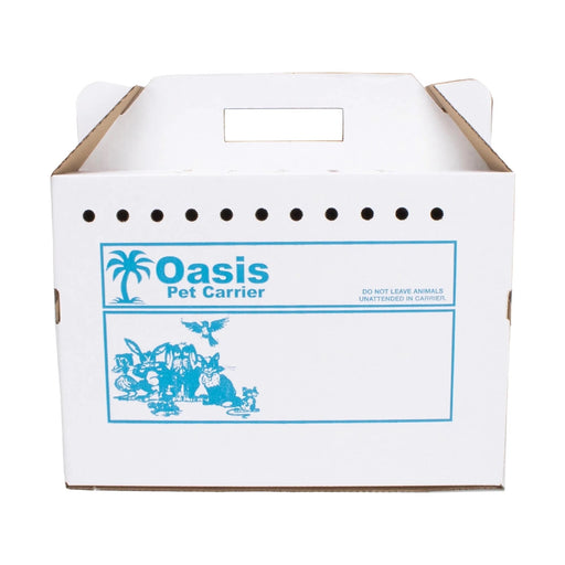 Oasis Disposable Pet Carrier - 010AHS-PET-PC-1 - Small - 10" L x 11.75 "H x 5.5" W - Single - White - 1