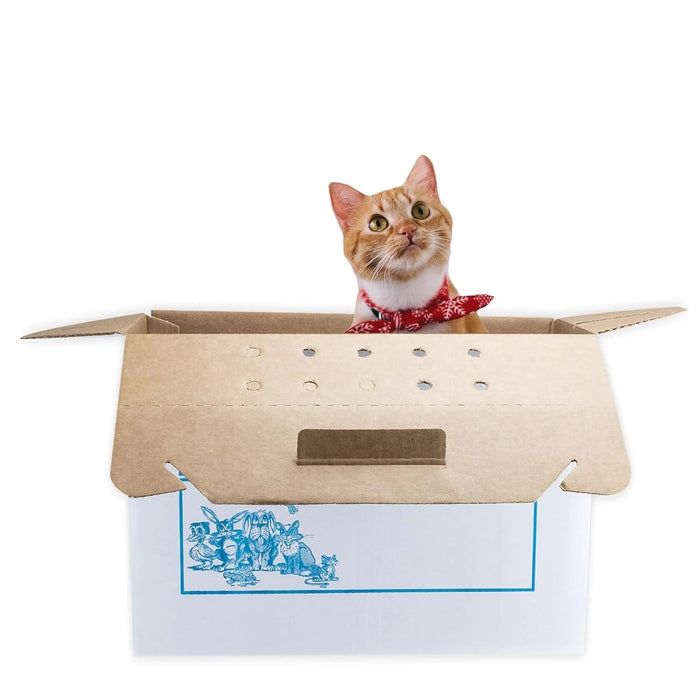 Oasis Disposable Pet Carrier - 010AHS-PET-PC-1 - Small - 10" L x 11.75 "H x 5.5" W - Single - White - 5