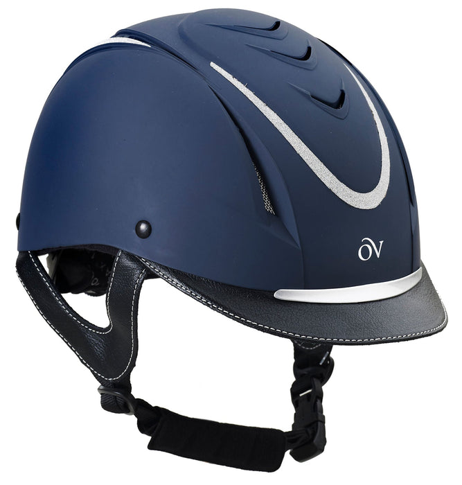 Ovation Z - 6 Glitz Helmet - 5Y2C3 - Navy/Silver - Small/Medium - 2