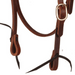 Oxbow Tack Premium Harness Leather Pre - Oiled Browband Headstall - OXTBO - 4