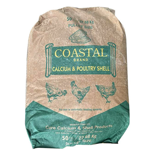 Oyster Shells for Laying Hens, 50 lb - TUCAJ - 50 lb - Each - 1