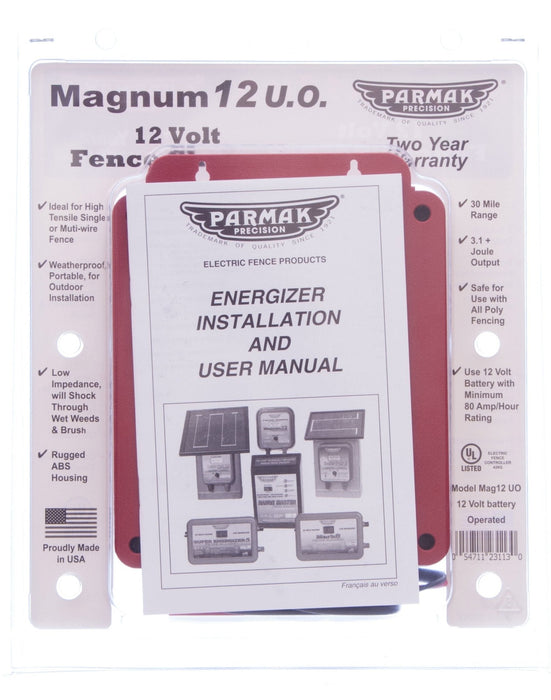 Parmak Magnum 12 U.O. (12v Fence Charger) - P2P7 - 2
