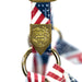 Patriotic Flag Foal Horse Halter – 3/4" Adjustable Nylon Halter - MBR1 - Red, White & Blue - Foal/Average - 1 - 2