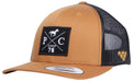PC 2 - Tone Trucker Hat, Caramel/Black - PL14O2 - 1