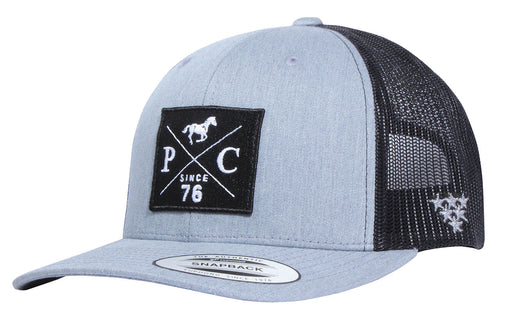 PC 2 - Tone Trucker Hat, Heather/Black - PL14O3 - 1