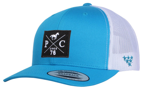 PC 2 - Tone Trucker Hat, Turquoise/White - PL14O4 - Turquoise/White - 1