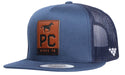 PC Flat Trucker Hat, Navy - PL14O6 - Navy - 1