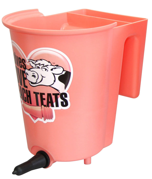 PeachTeats Reversible Bucket Feeder, 6 qt - FILR1 - 3