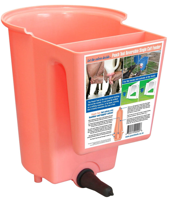 PeachTeats Reversible Bucket Feeder, 6 qt - FILR1 - 4