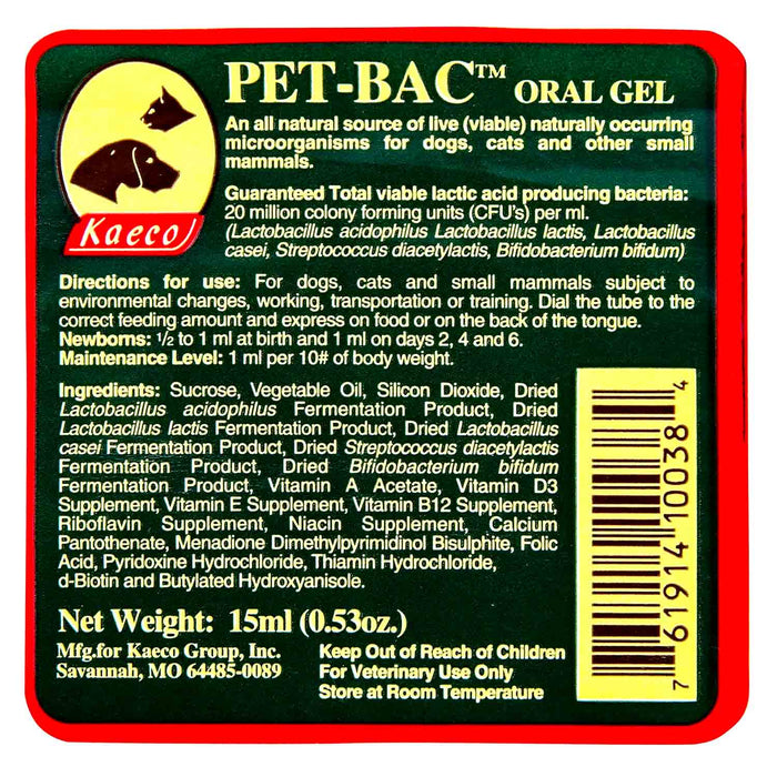 Pet Bac, 15 mL - KKC1 - 6