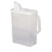 Pet Food Dispenser - BU2C - White Lid / Clear Base - 8 qt - 1 - 8
