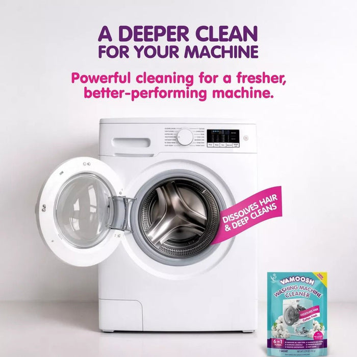 Pet Hair Washing Machine Cleaner & Pet Hair Dissolver - VM22 - Cotton Fresh - 5.29 oz - 1 pouch - 2