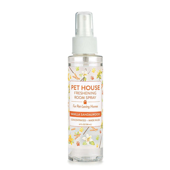 Pet House Freshening Room Sprays, 4 oz – Concentrated, Non - Toxic, Safe for Pet Homes - PHCBS - 4 fl oz - Vanilla Sandalwood - 27