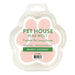 Pet House Wax Melts – 100% Natural Plant - Based, Odor - Eliminating, Paw - Shaped, Pet - Friendly - PHCAU - Bamboo Watermint - 3 oz - 5
