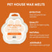 Pet House Wax Melts – 100% Natural Plant - Based, Odor - Eliminating, Paw - Shaped, Pet - Friendly - PHCBF - Falling Leaves - 3 oz - 47