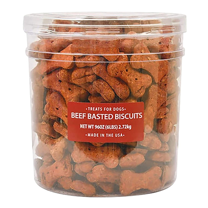 Pet Life Beef Basted Dog Biscuits, 6 lbs - SUS43 - 6 lb - Beef - 1
