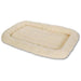 Pet Lodge Plush Fleece Pet Bed for Dogs & Cats - M31Z - Large (35") - Cream - 4