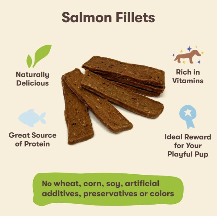 Pet n Shape Salmon Fillets, 16oz - QYCZ - Salmon - 16 oz - 2