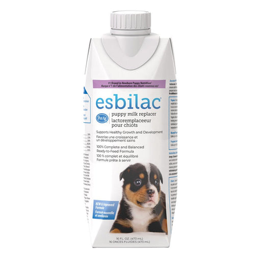 PetAg Esbilac Puppy Milk Replacer Liquid Supplement, Ready - to - Feed Formula with Vitamins - B7ZN - Liquid - 16 oz - 1 - 1