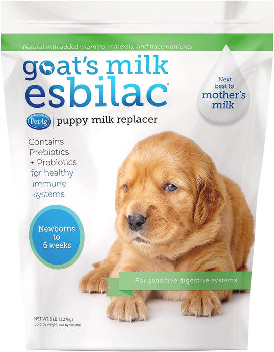 PetAg Goat’s Milk Esbilac Puppy Milk Replacer Powder - B7G2 - 5 lbs - Powder - 1