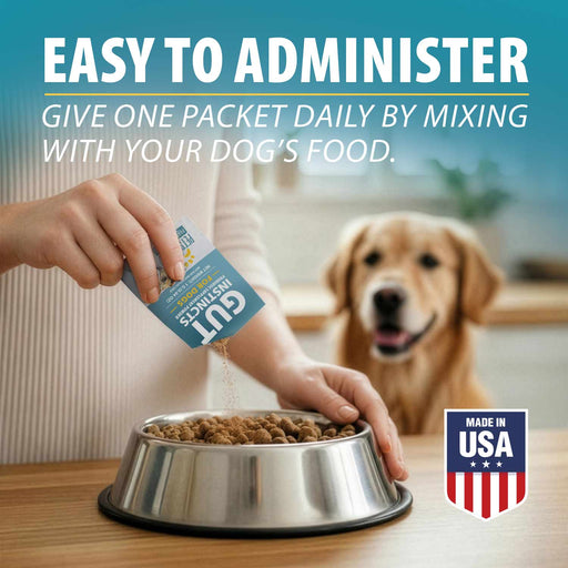 Pet's Choice Gut Instincts Probiotic Powder Packets for Dogs – Daily Digestive & Immune Support, 30 Count - 015PC-ZVG - Chicken Liver - 30 ct - 3