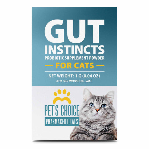 Pet’s Choice Gut Instincts Probiotic Supplement for Cats, Digestive & Immune Support, 30 Powder Packets, Made in USA - 015PC-ZVH - Chicken Liver - 30 ct - 2