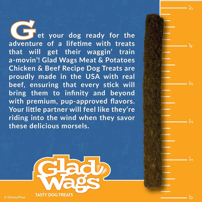 Disney Glad Wags 12oz Flavor Meat & Potatoes